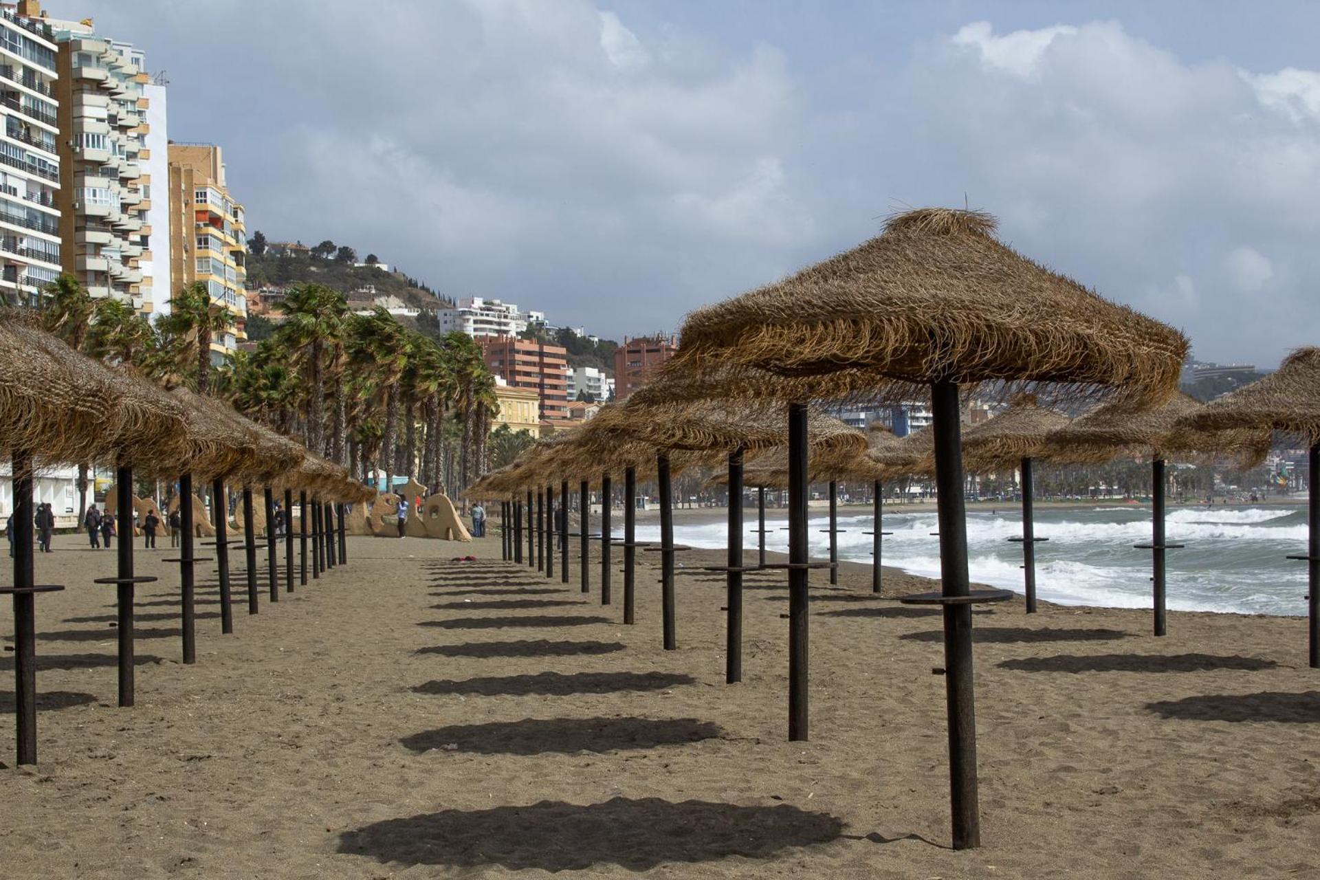 Malagueta, Primera Linea de Playa Málaga Exterior foto